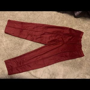 Harris/Wallace Red Trouser pant. Women’s size 12